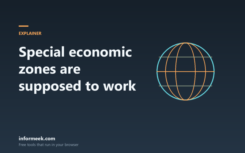 How Special Economic Zones Are Supposed to Work