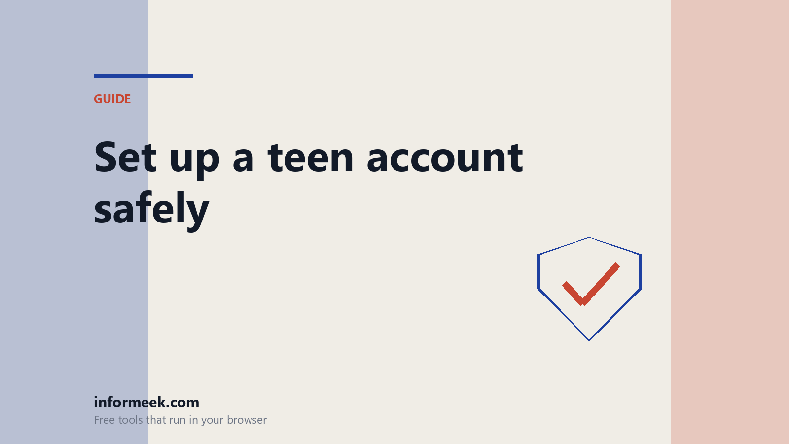 How to Set Up a Teen Account Safely
