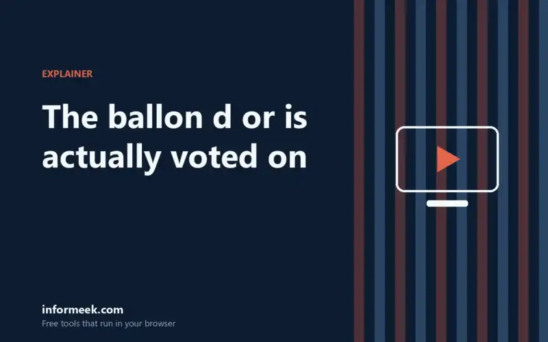 How the Ballon d Or Is Actually Voted On