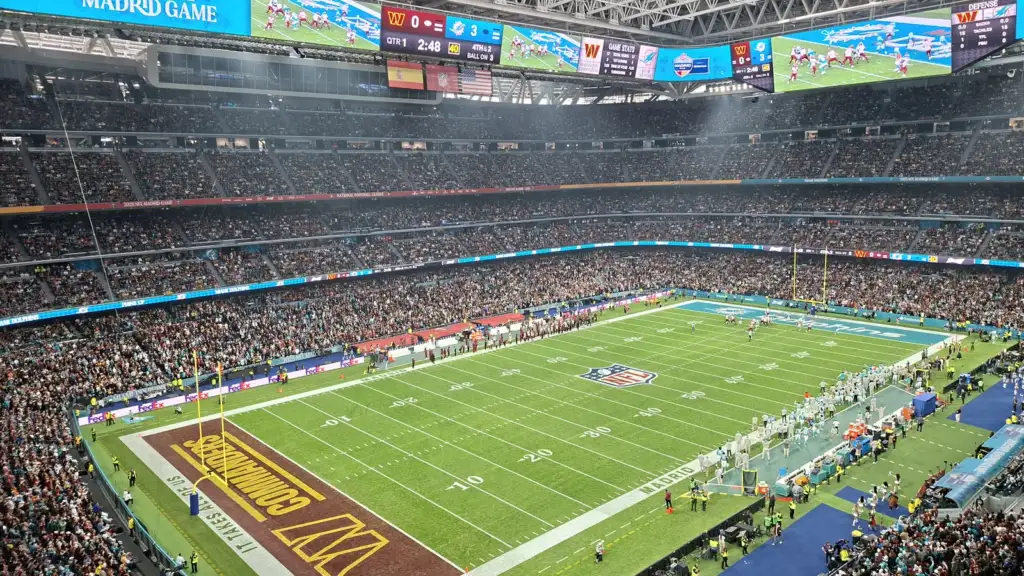 NFL contracts: 2025 NFL Madrid Game 1