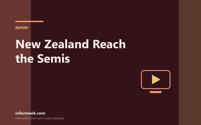 New Zealand Secures Semi-Final Spot in Women’s T20 World Cup