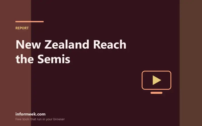 New Zealand Secures Semi-Final Spot in Women’s T20 World Cup