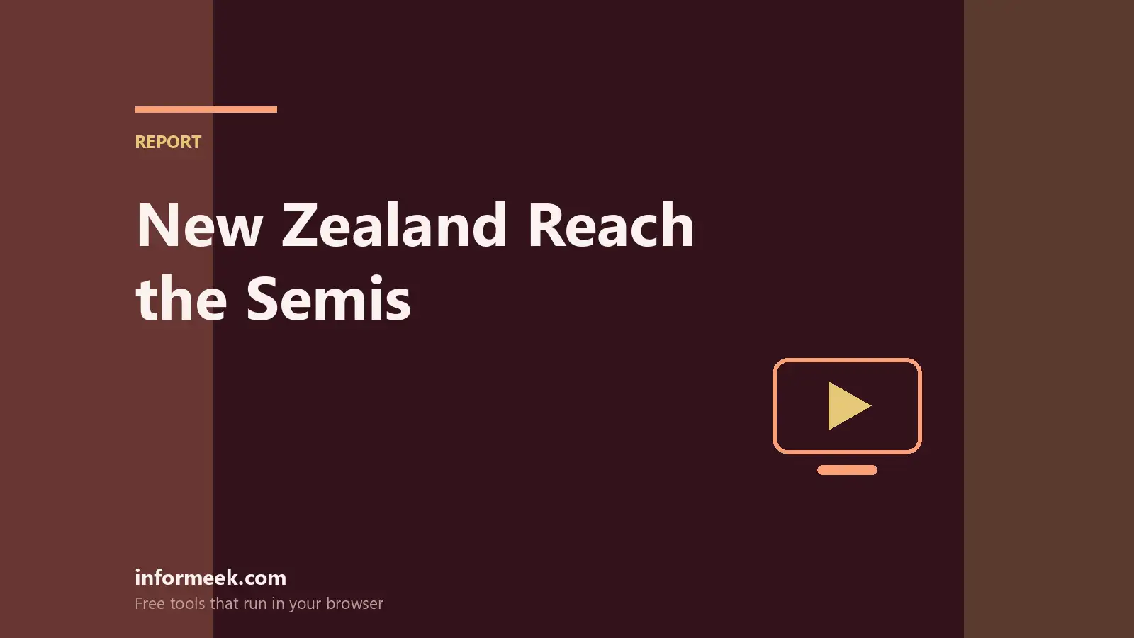 New Zealand Secures Semi-Final Spot in Women’s T20 World Cup