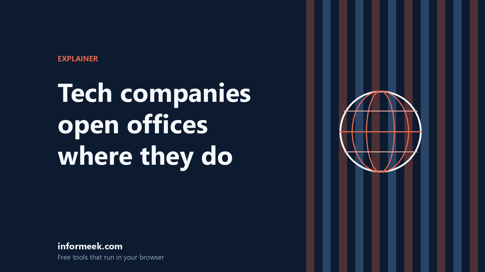 Why Tech Companies Open Offices Where They Do