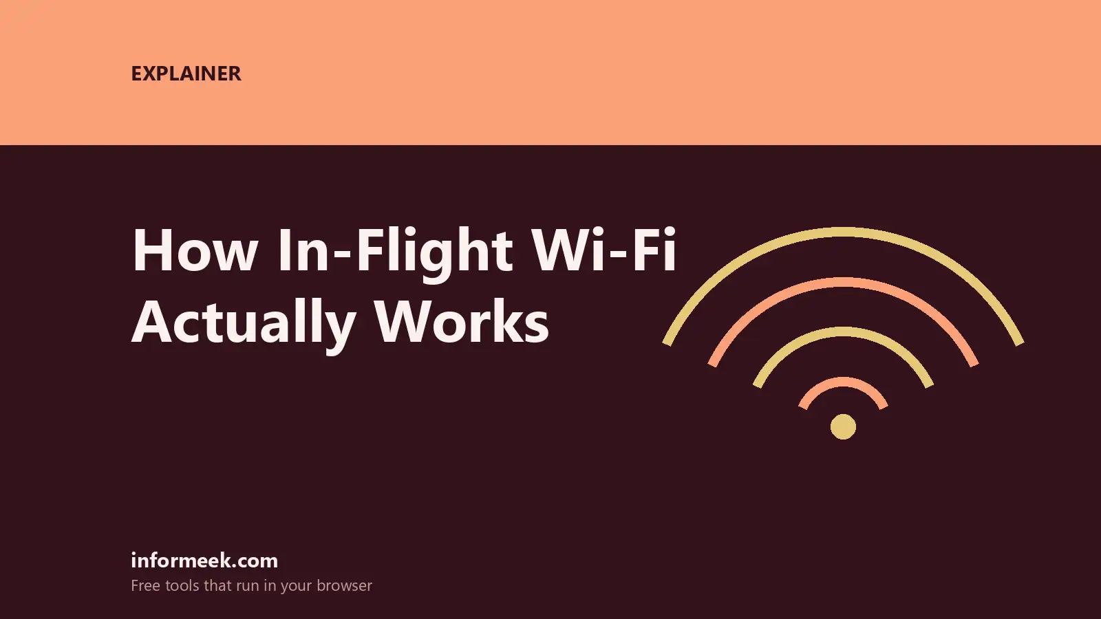 How In-Flight Wi-Fi Actually Works