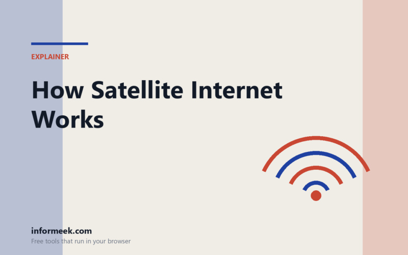 How Satellite Internet Works