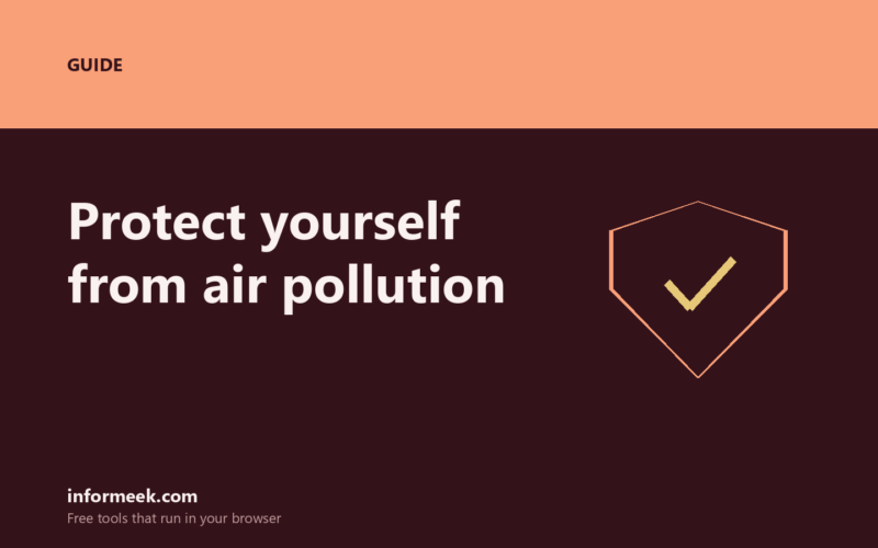 How to Protect Yourself From Air Pollution