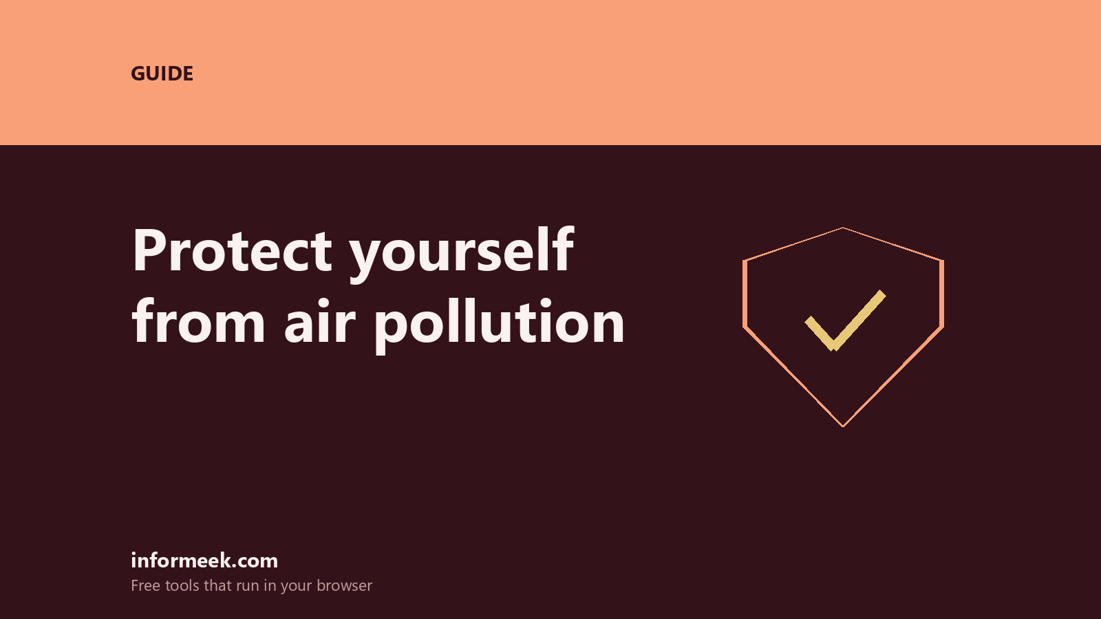 How to Protect Yourself From Air Pollution
