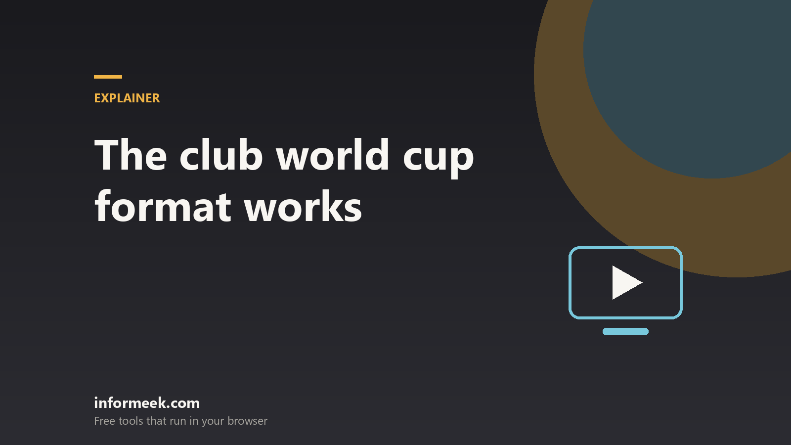 How the Club World Cup Format Works