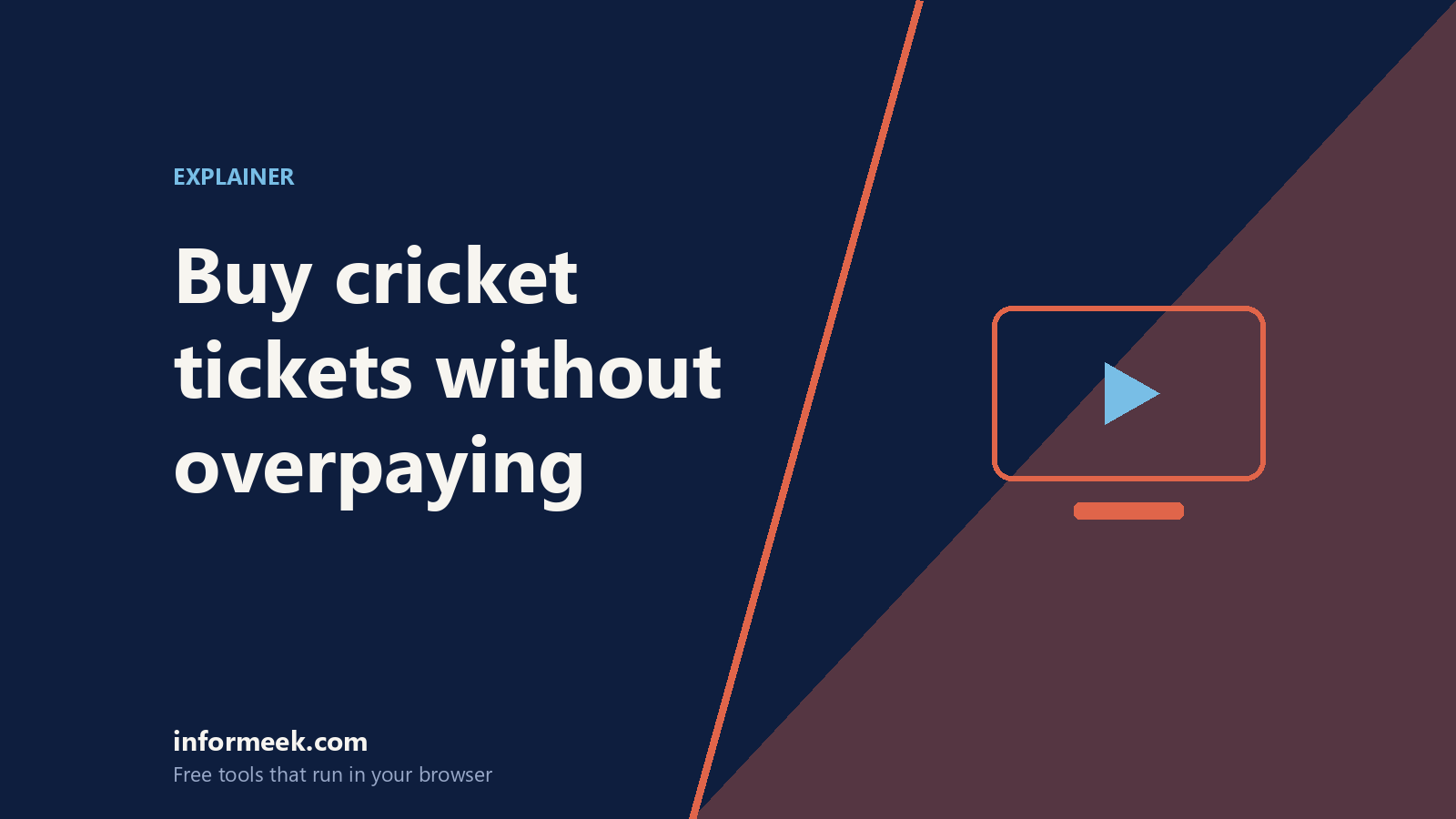 How to Buy Cricket Tickets Without Overpaying