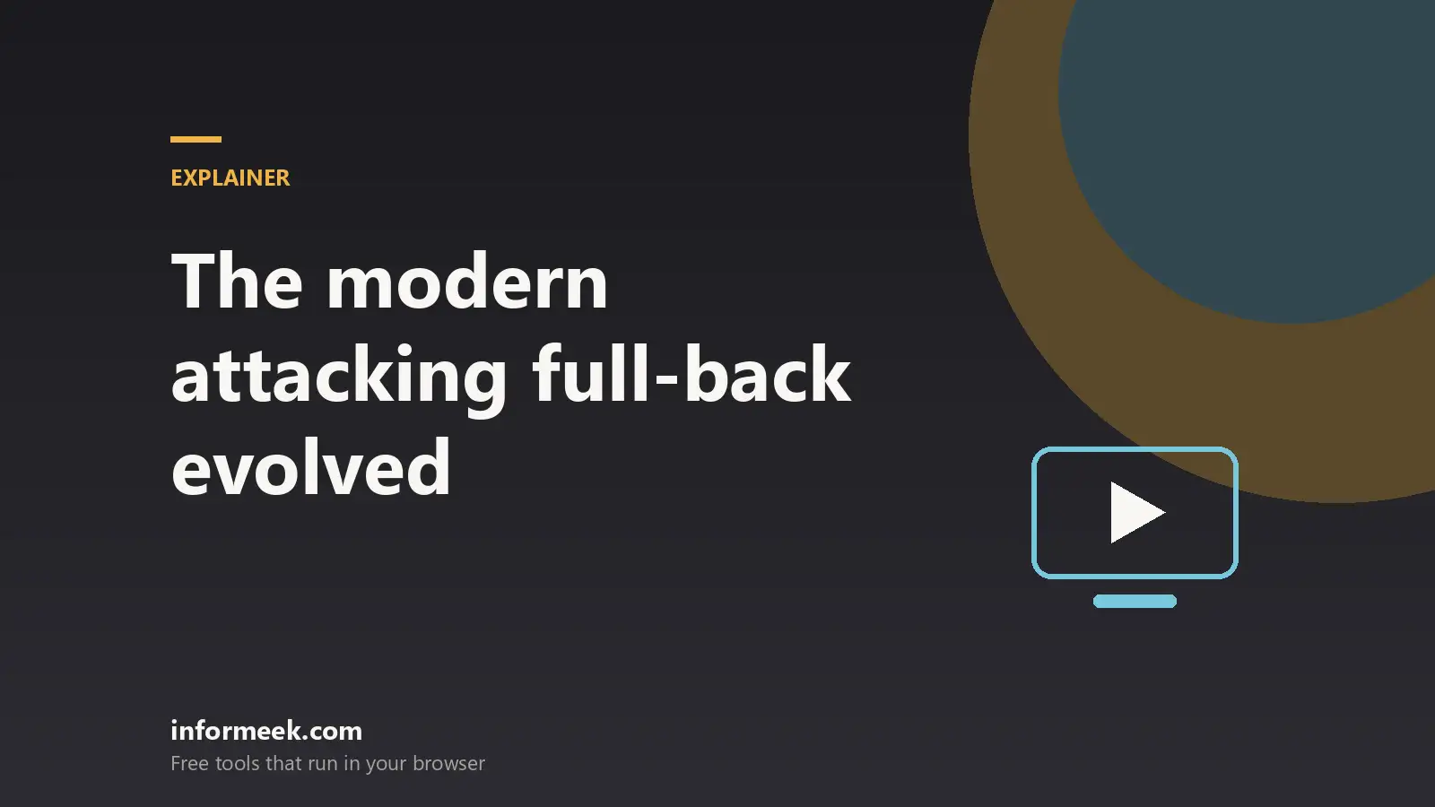 How the Modern Attacking Full-Back Evolved