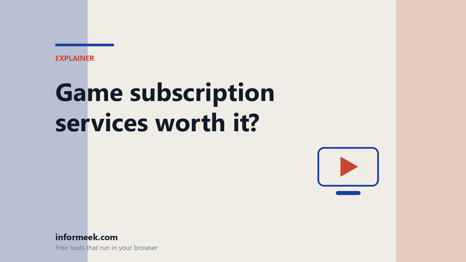 Are Game Subscription Services Worth It?