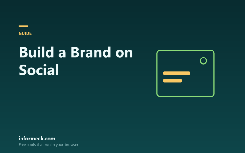 How to Build Your Brand on Social Media Simple Strategies