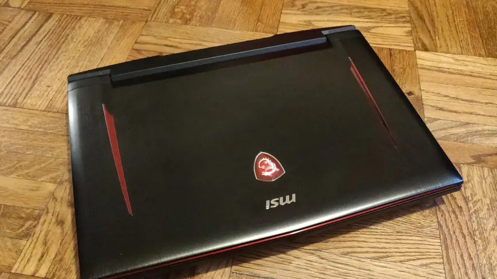 Nitro V 16S vs MSI Katana 15 HX: MSI Gaming Laptop on wood floor