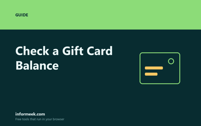 How to Check an Amazon Gift Card Balance