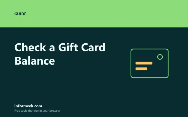 How to Check an Amazon Gift Card Balance