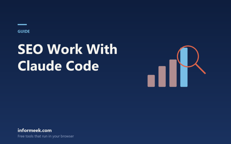 How to Do SEO Work With Claude Code