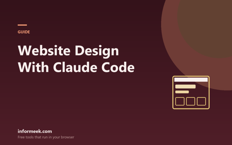 Website Design With Claude Code