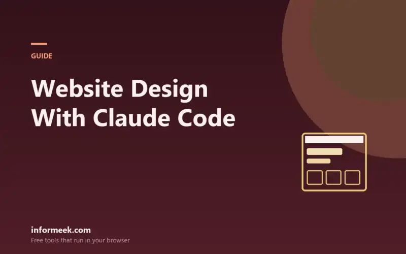 Website Design With Claude Code