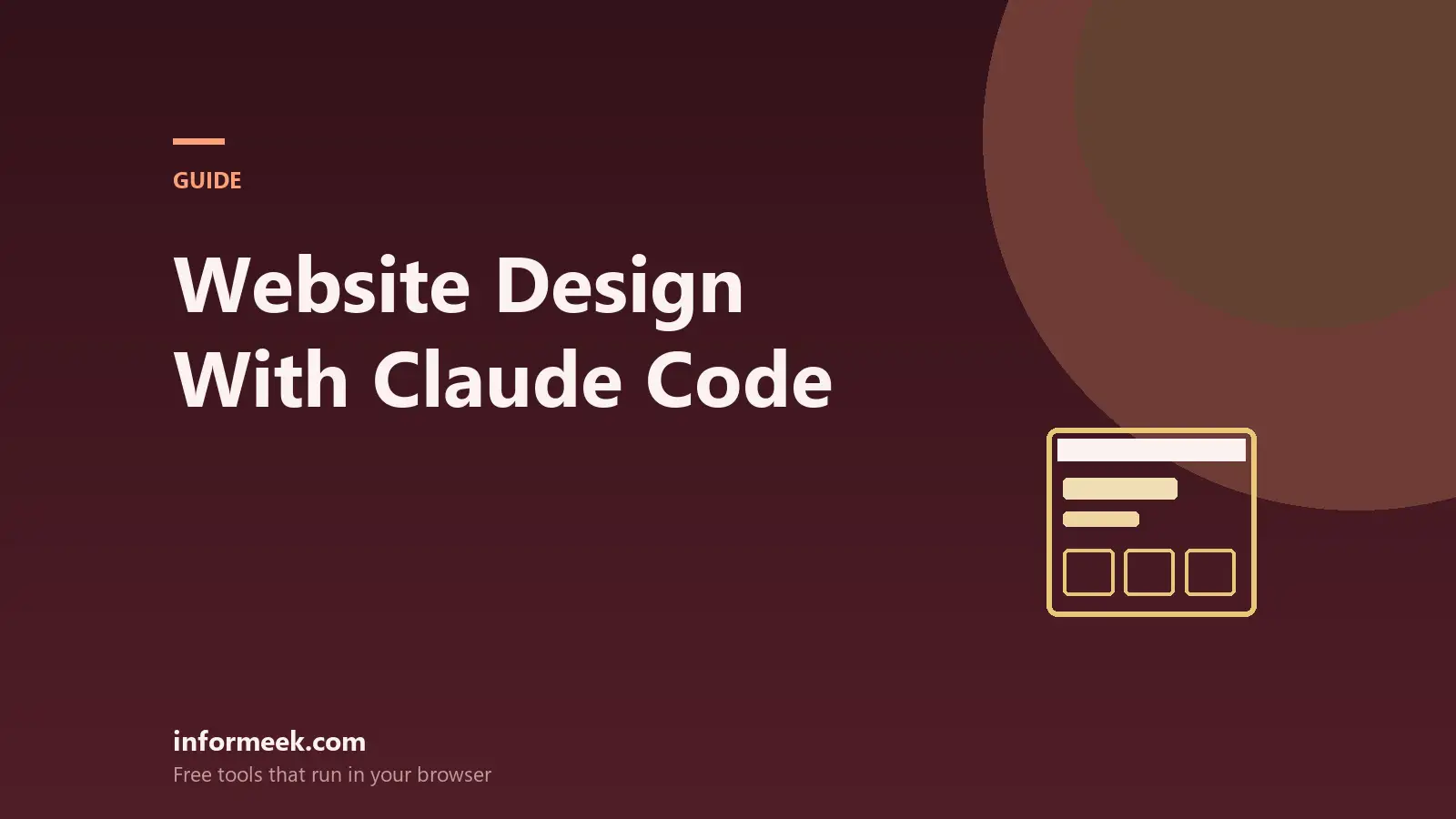 Website Design With Claude Code