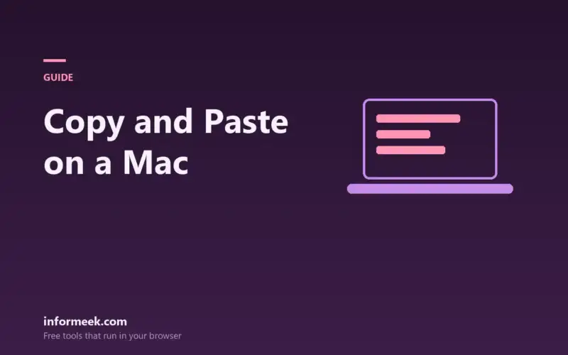 How to Copy and Paste on a Mac