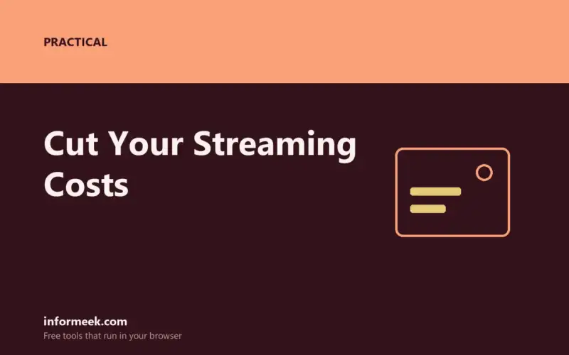 How to Cut Your Streaming Costs