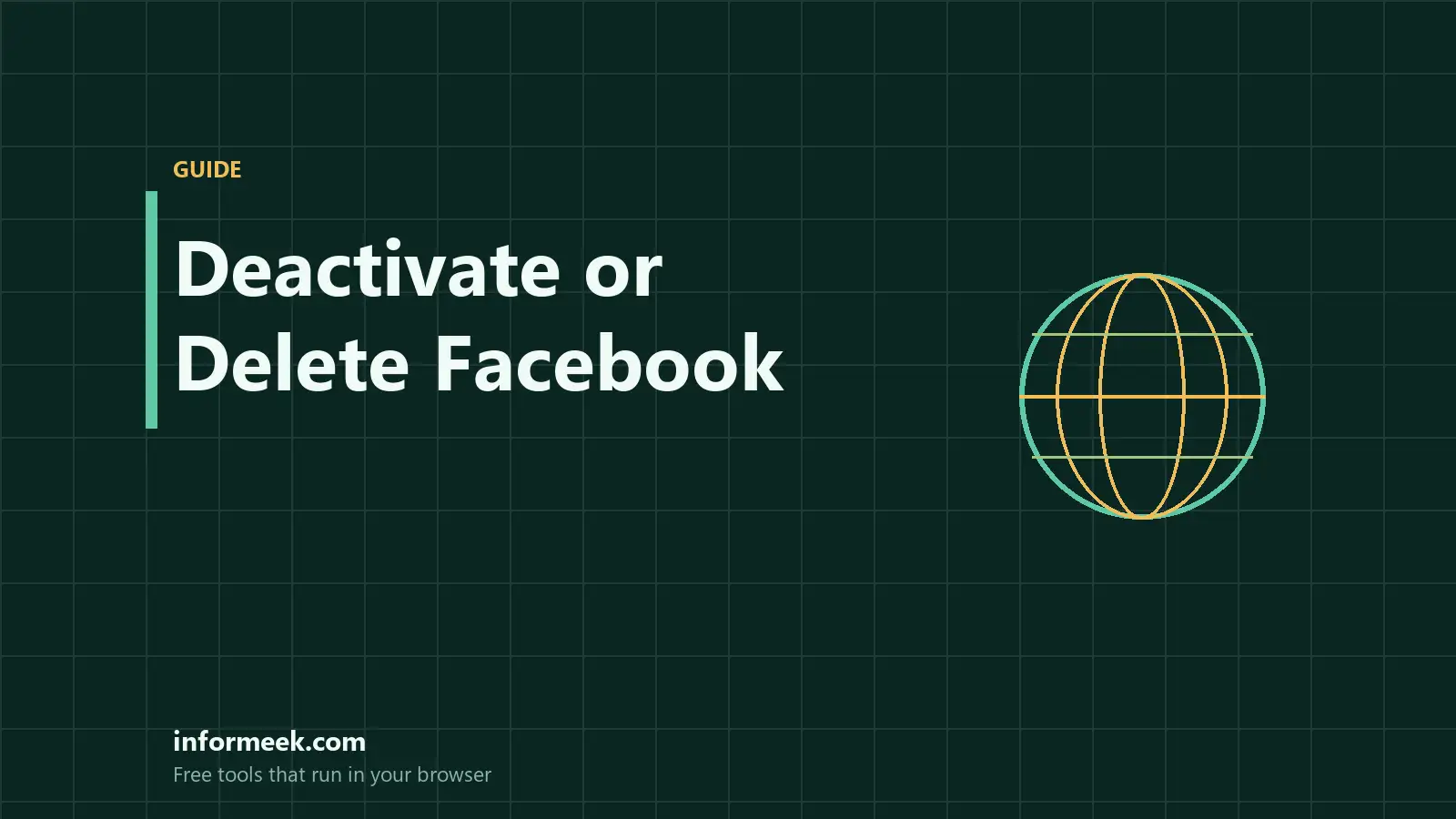 How to Deactivate or Delete Facebook