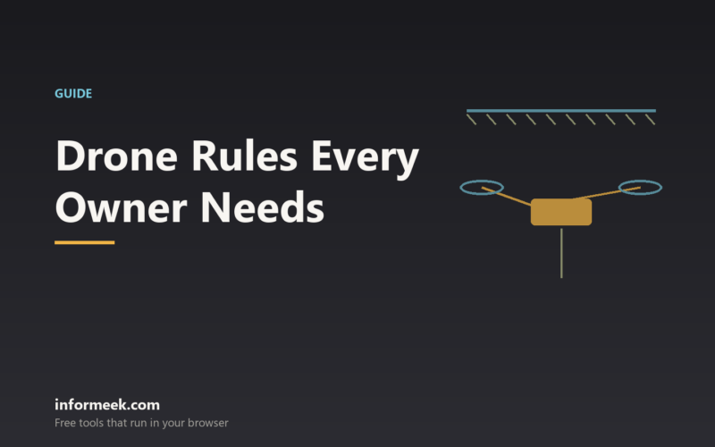 Drone Rules Every New Owner Needs