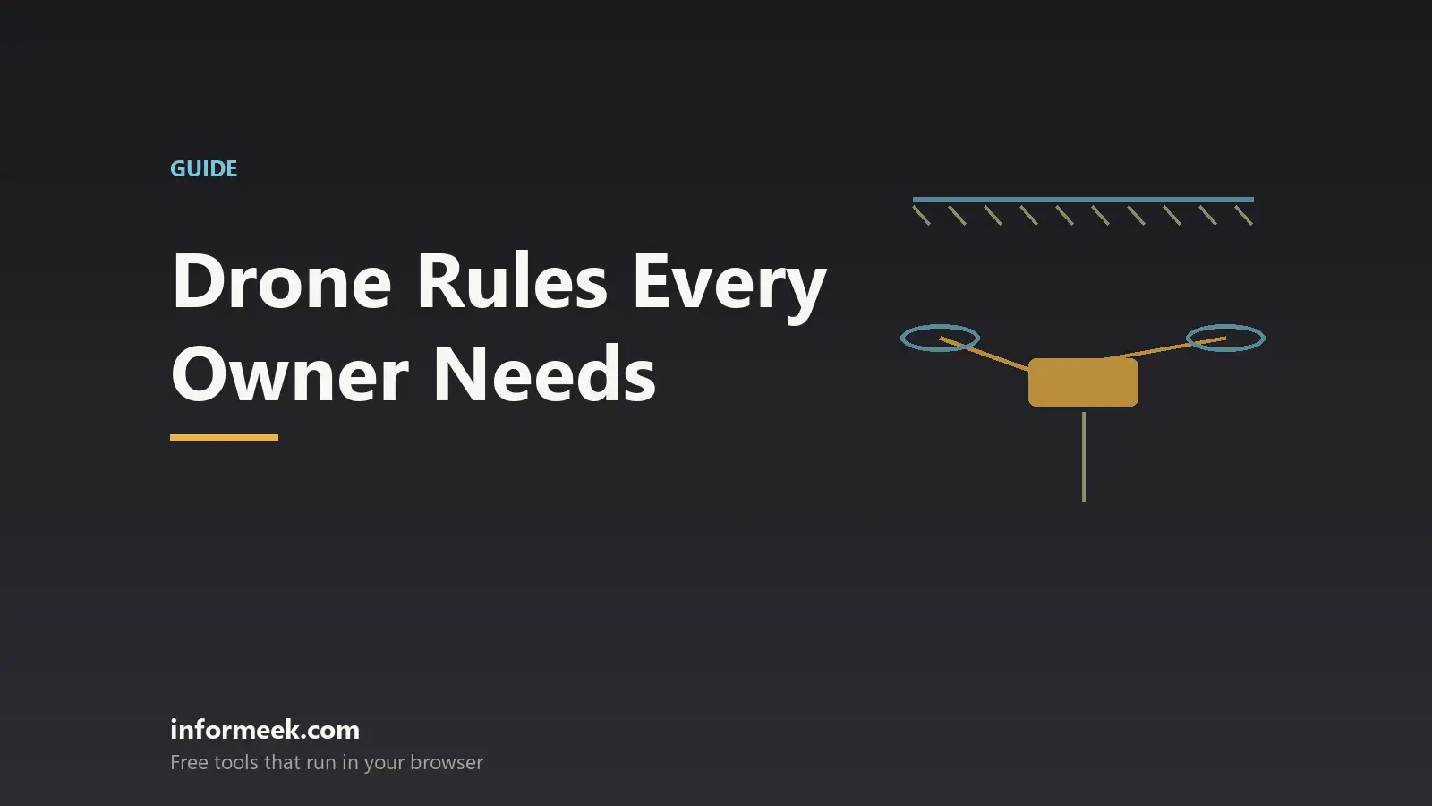 Drone Rules Every New Owner Needs