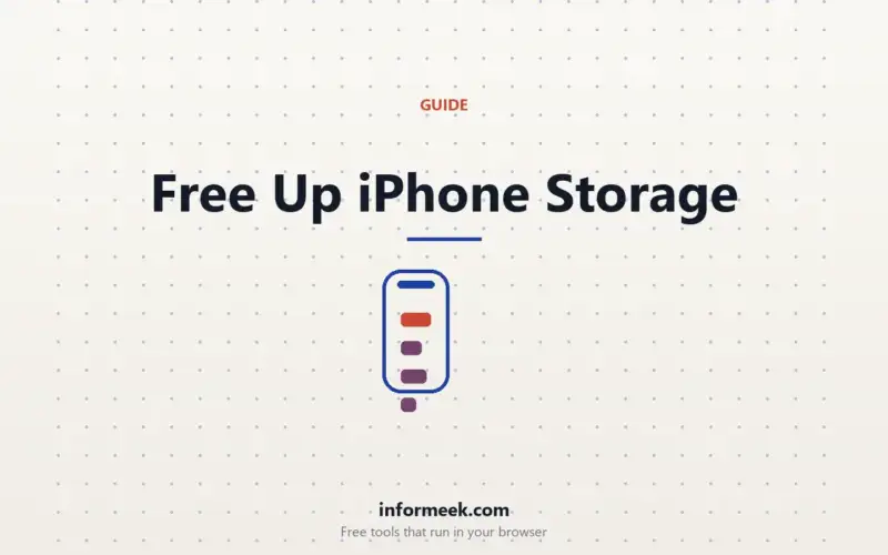How to Free Up Storage on Your iPhone