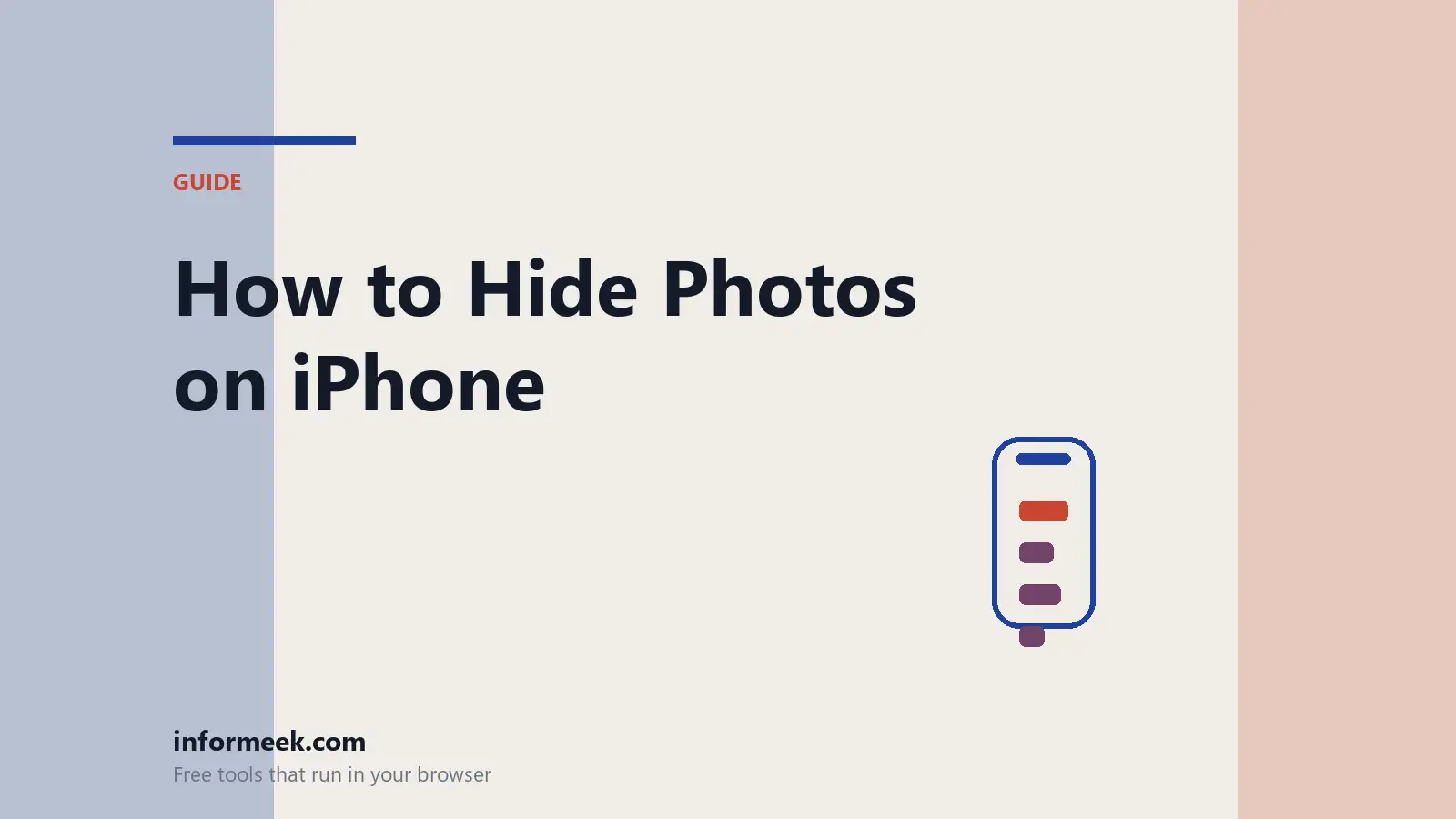 How to Hide Photos on iPhone