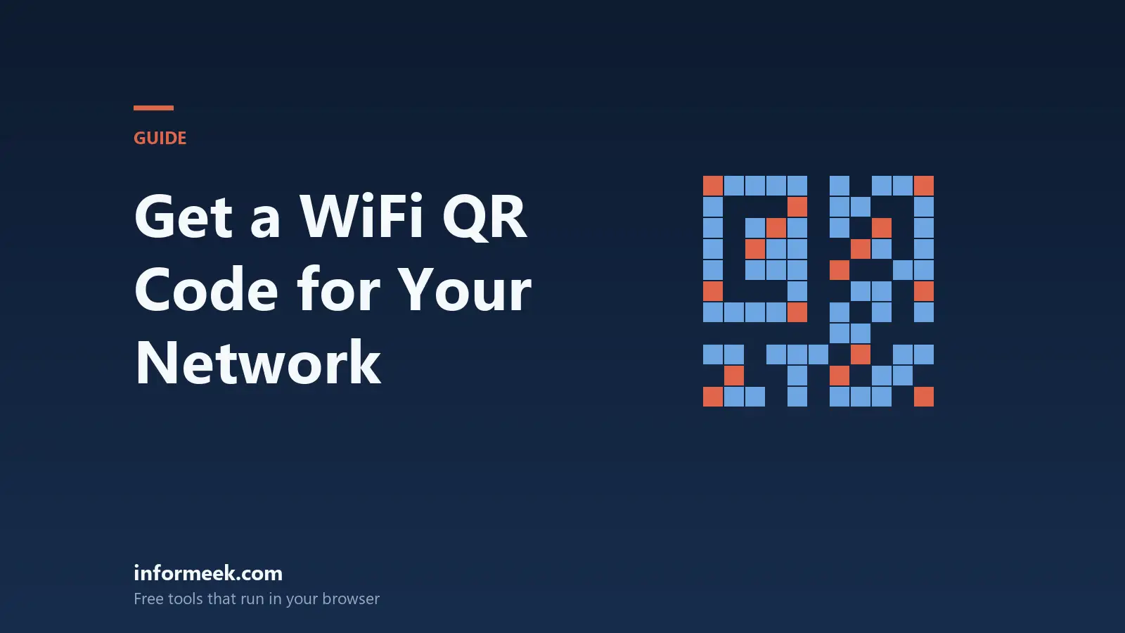 How to Get a WiFi QR Code for Your Network