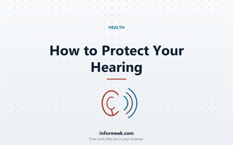 How to Protect Your Hearing