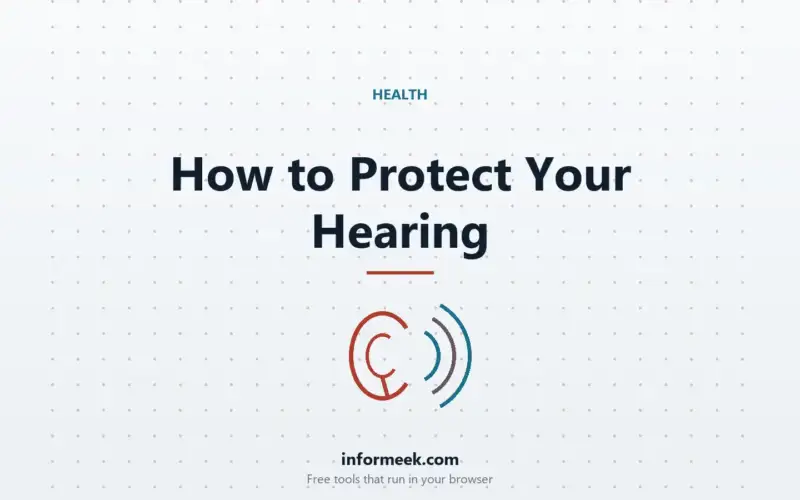 How to Protect Your Hearing