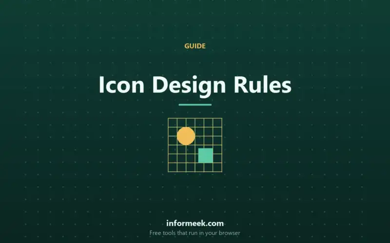 Icon Design: 7 Essential Rules for a Consistent Icon Set