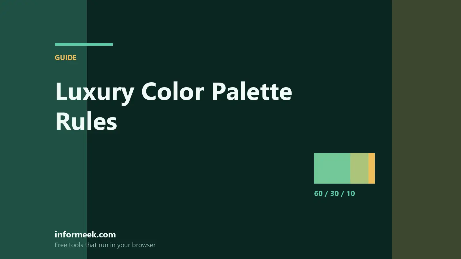 Luxury Color Palette: 6 Proven Rules for Premium Brands