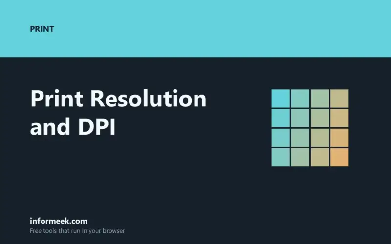 Print Resolution: 5 DPI Rules That Prevent Blurry Prints