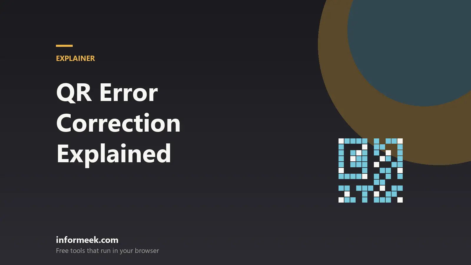 QR Code Error Correction Explained