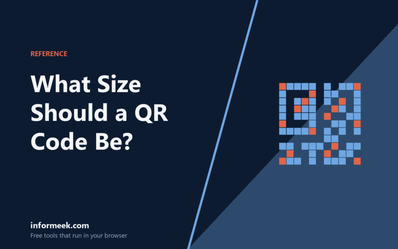 What Size Should a QR Code Be?
