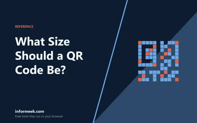 What Size Should a QR Code Be?