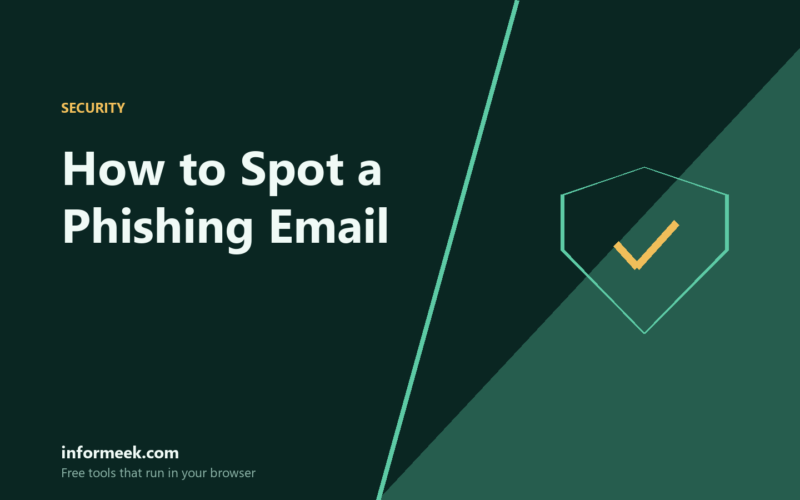 How to Spot a Phishing Email