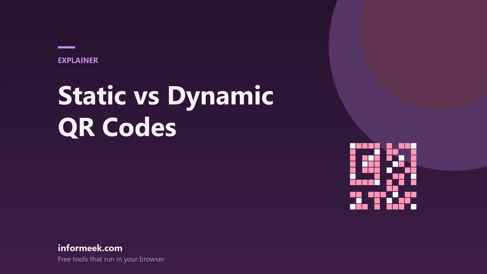 Static vs Dynamic QR Codes: Which Do You Actually Need?
