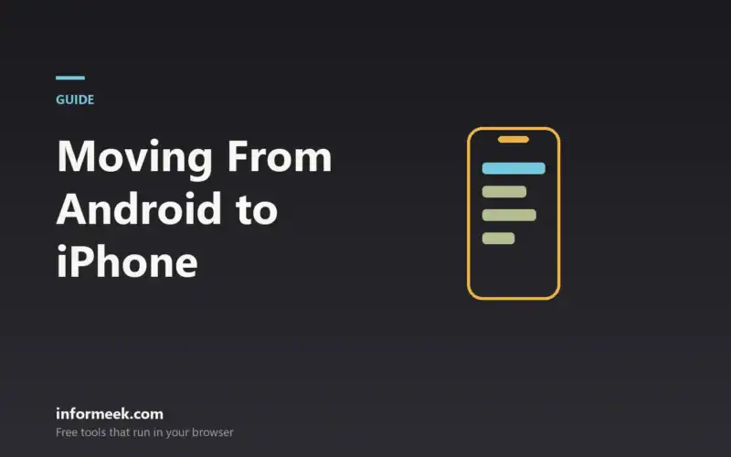 How to Move From Android to iPhone