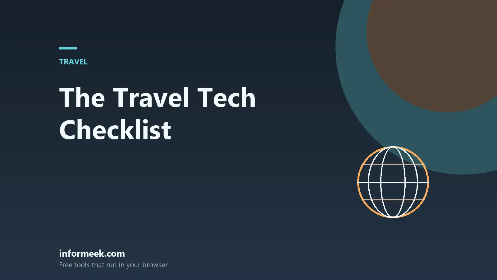 The Travel Tech Checklist