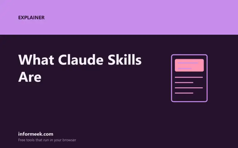 What Claude Skills Are and How They Work