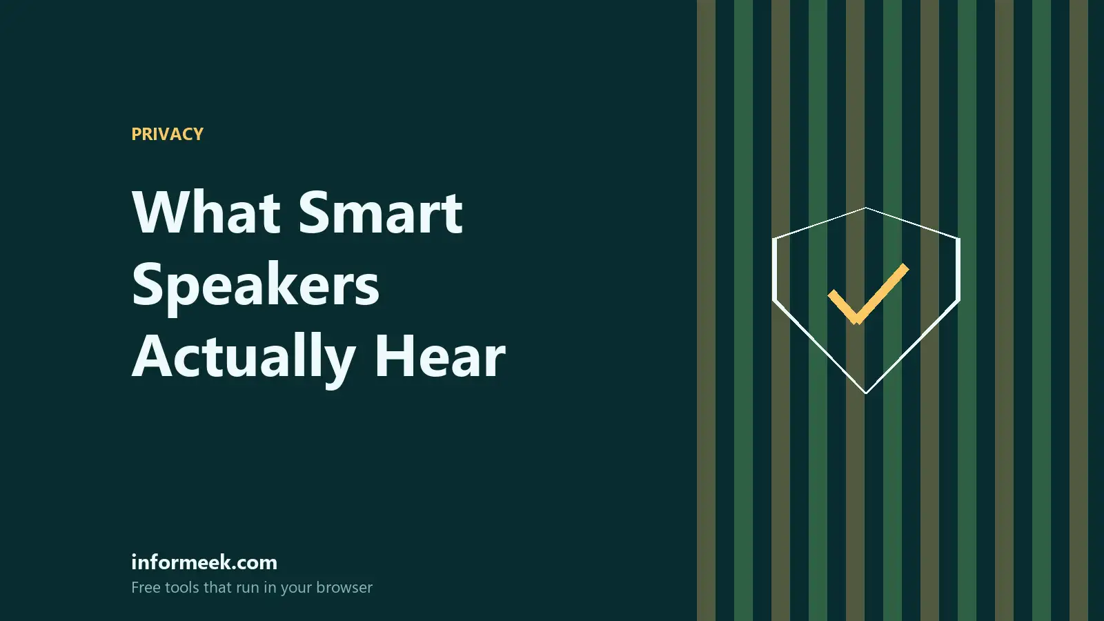 What Smart Speakers Actually Hear