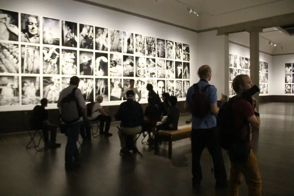 AI image generator: Liljevalchs - Anders Petersen photography exhibition 9604