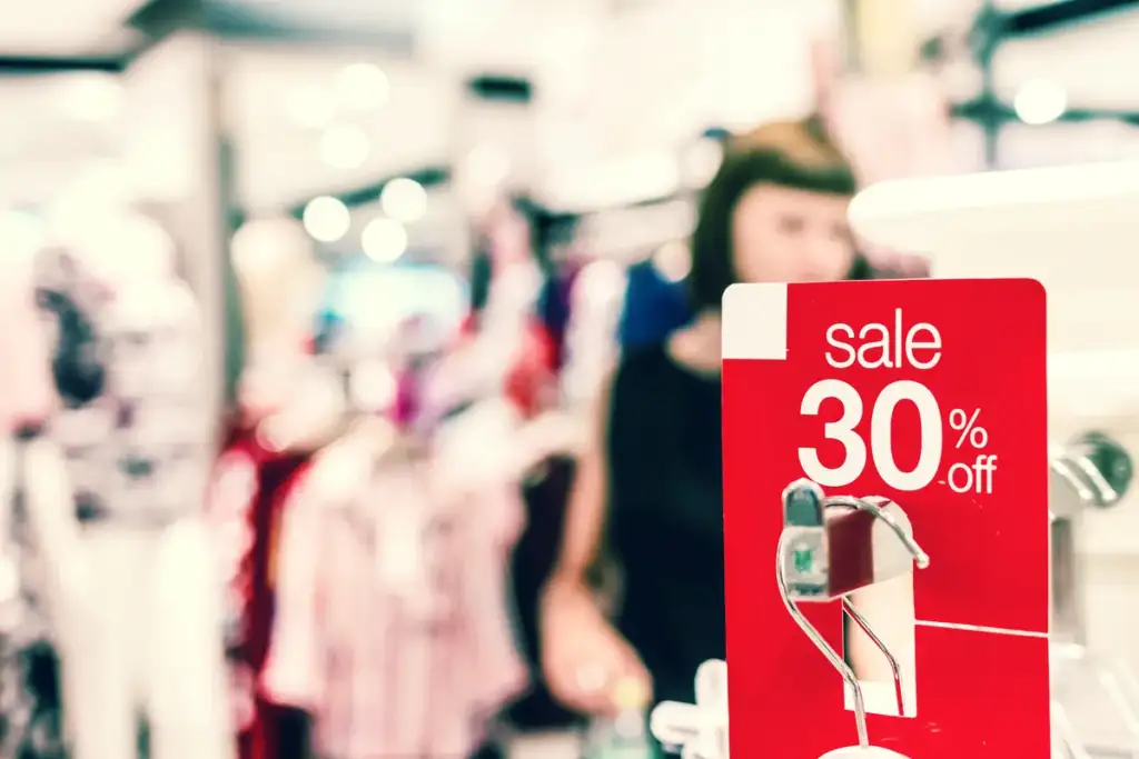 Black Friday deals: Sale sign in the shopping mall. Discount tag. Bangkok. (48087867208)