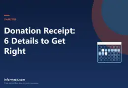 Donation Receipt Template: 6 Details You Cannot Get Wrong