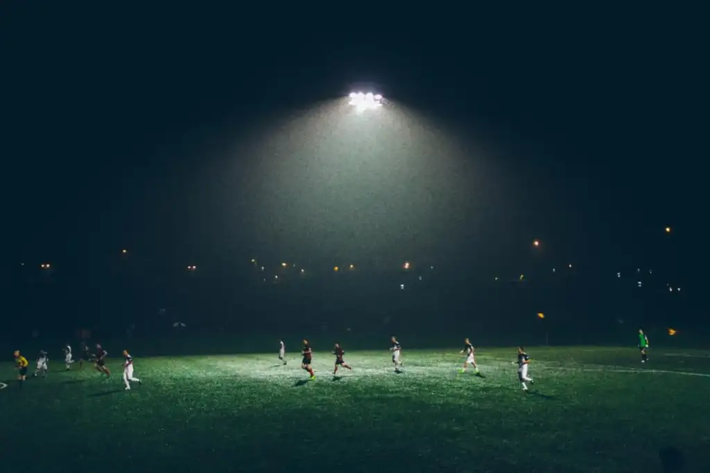 players on a soccer team: Soccer Field